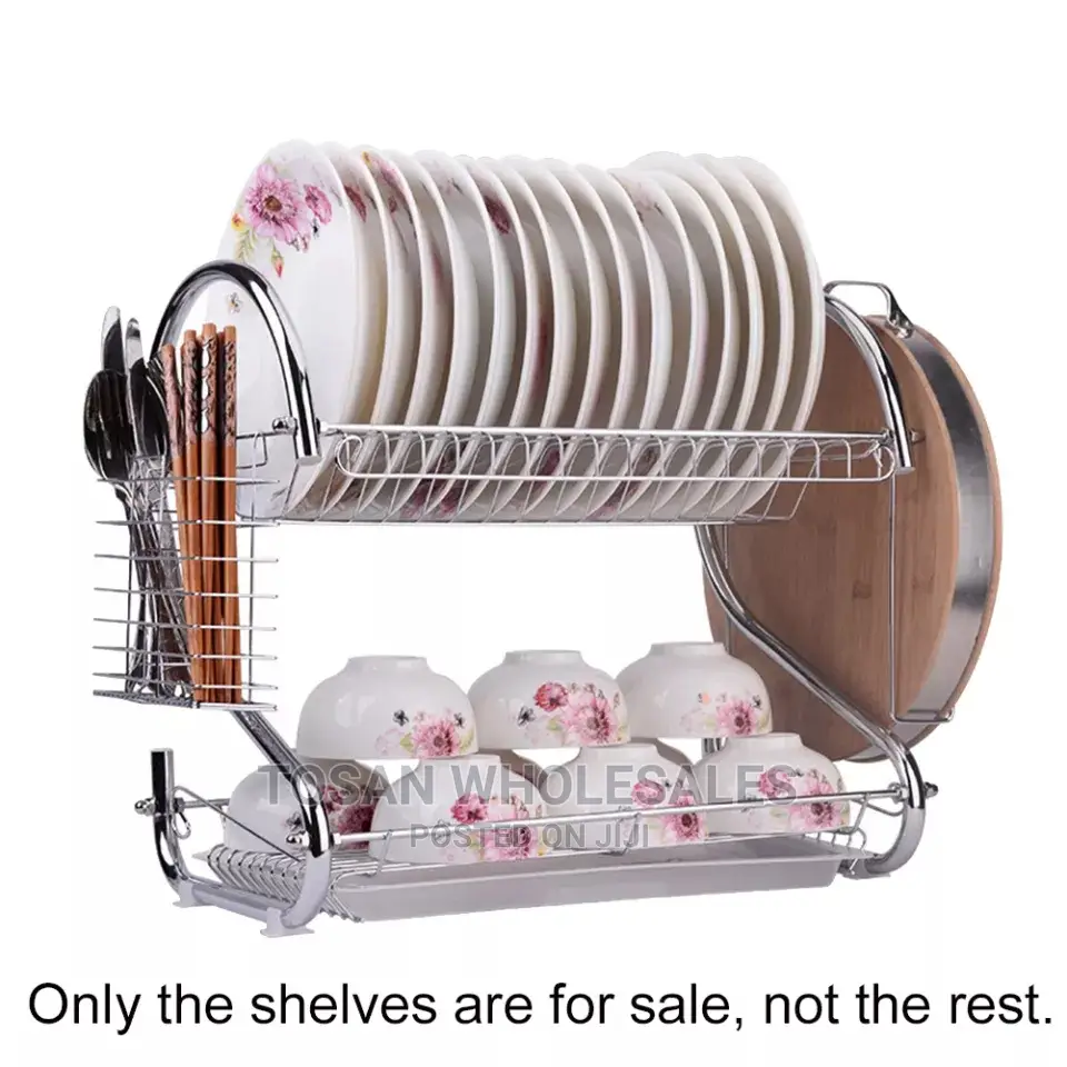 Stainless Steel 2 Layers Dish Rack