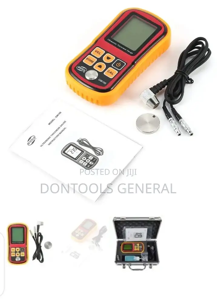 GM100 Ultrasonic Thickness Gauge Professional Instrument