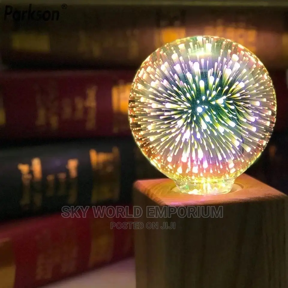 3d Edison Bulb
