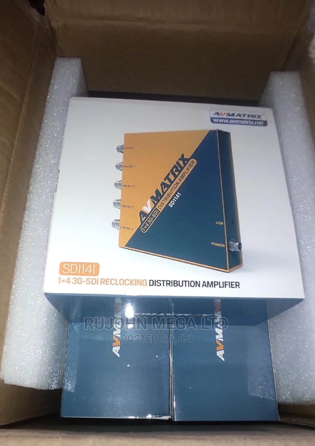 Avmatrix Sd1141 1x4 3g-Sdi Distribution Amplifier