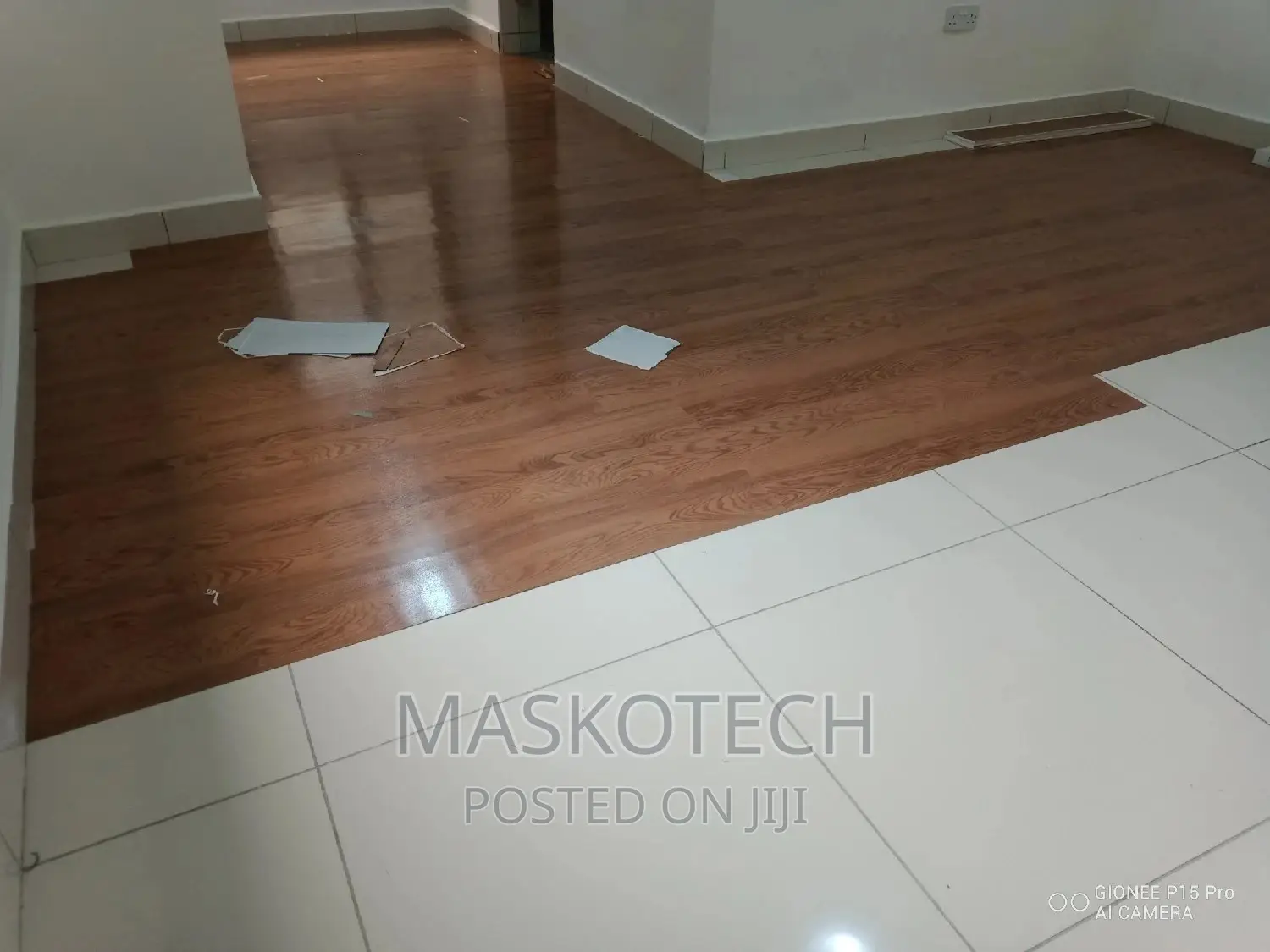 Wooden Floor and Vinyl Installation
