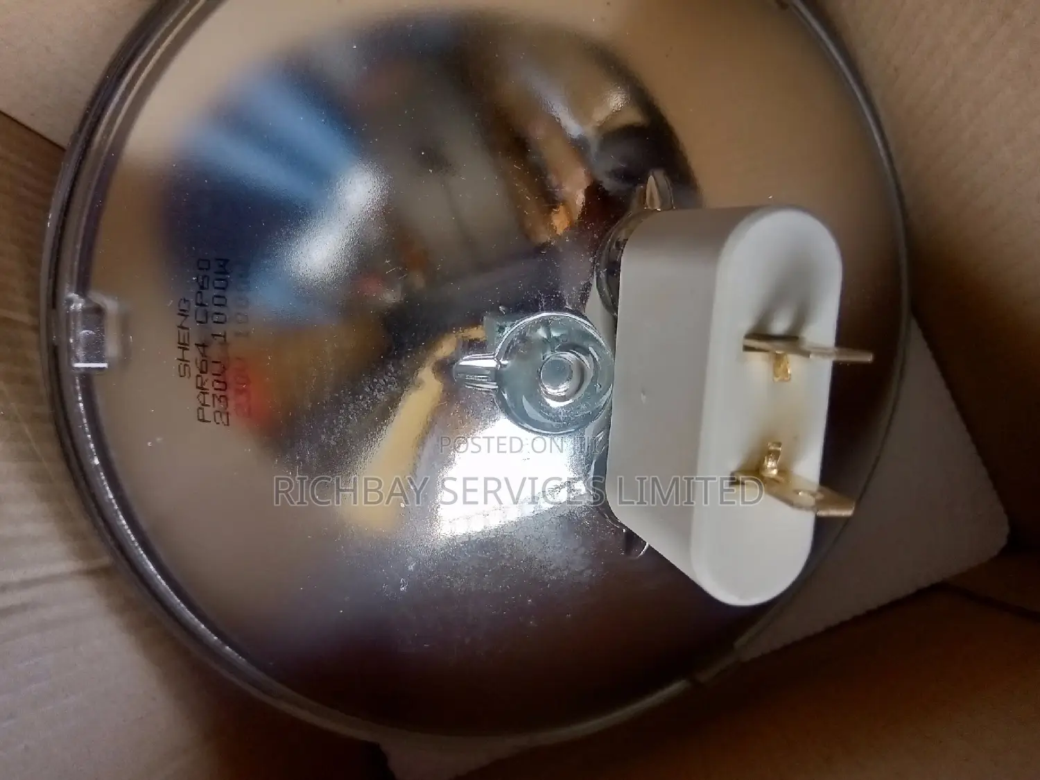 Sealed Beam 1000w 230v Halogen Lamp