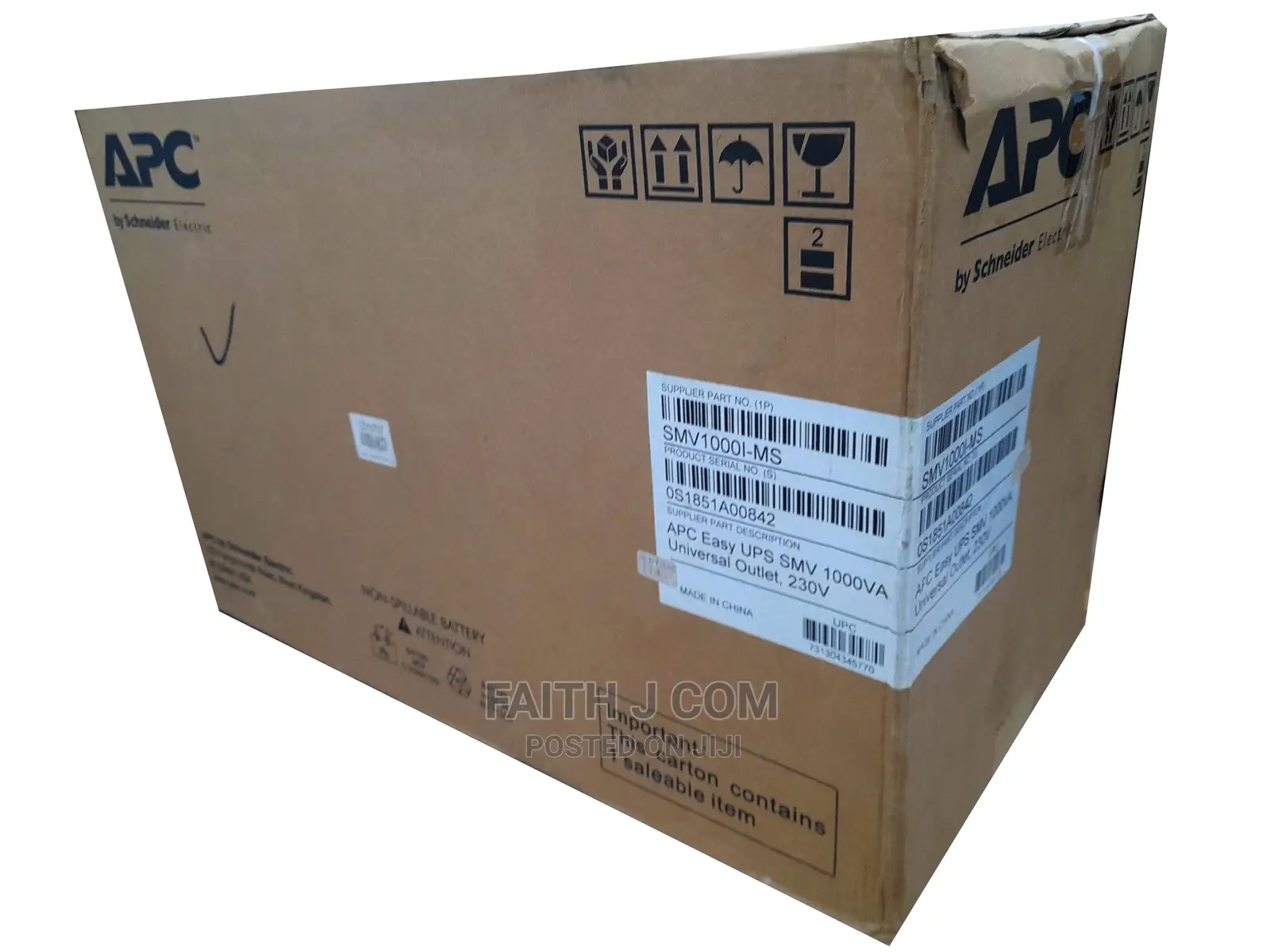 Smv1000i-Ms,1kva APC Easy UPS Line-Interactive SMV 1000va
