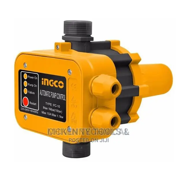Ingco Automatic Switch Water Pump Pressure Controller 10 Bar