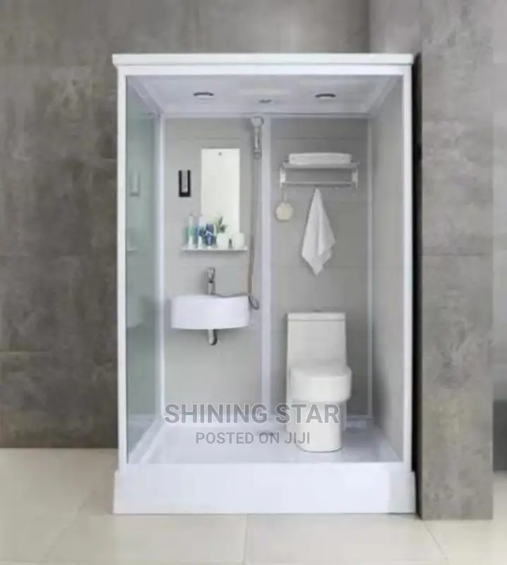 Complete Shower Room With Rest Room