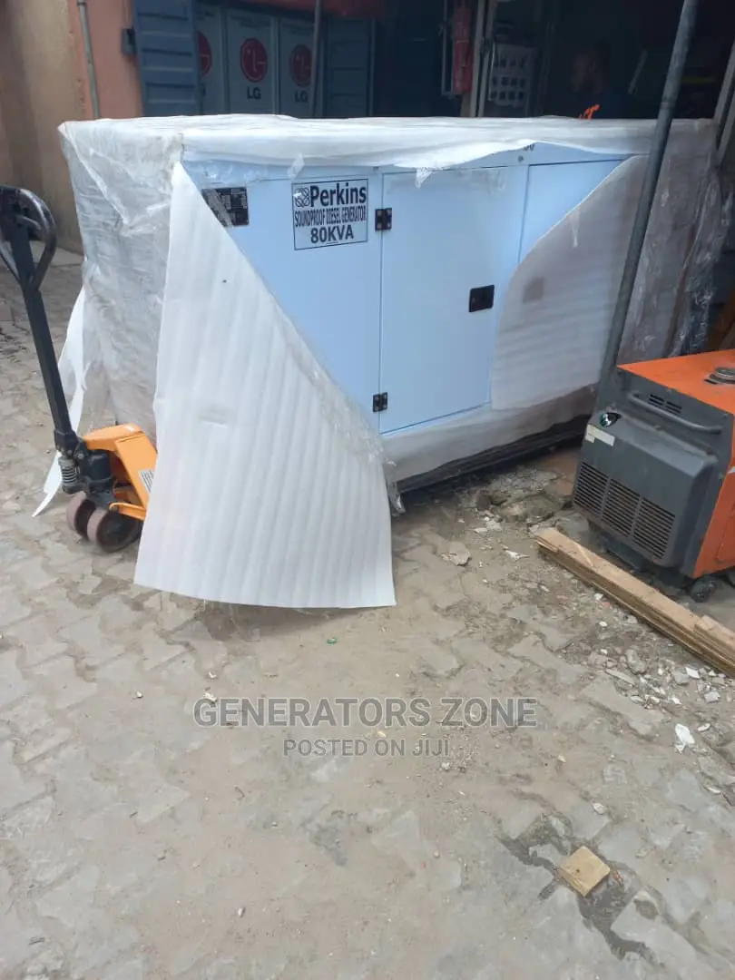 Brand New Perkins Soundproof Diesel Generator 80kva