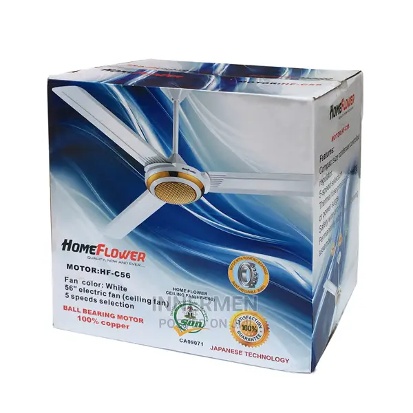 Homeflower 56" Electric Ceiling Fan