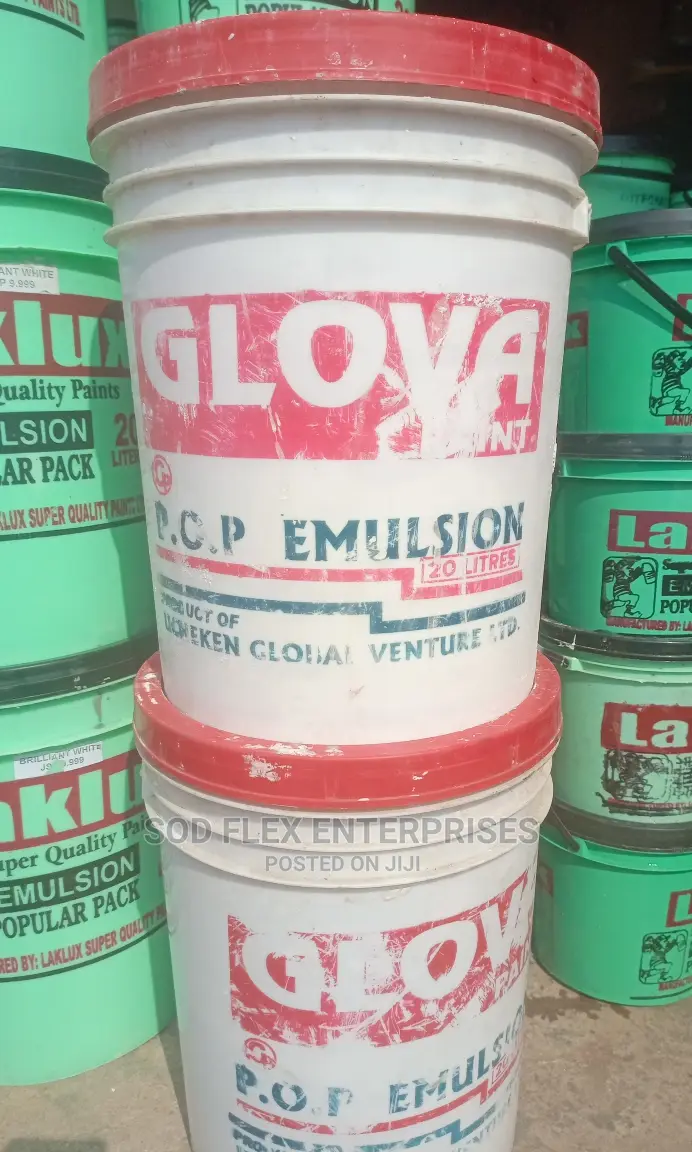 20 Liters Glova Pop Emulsion