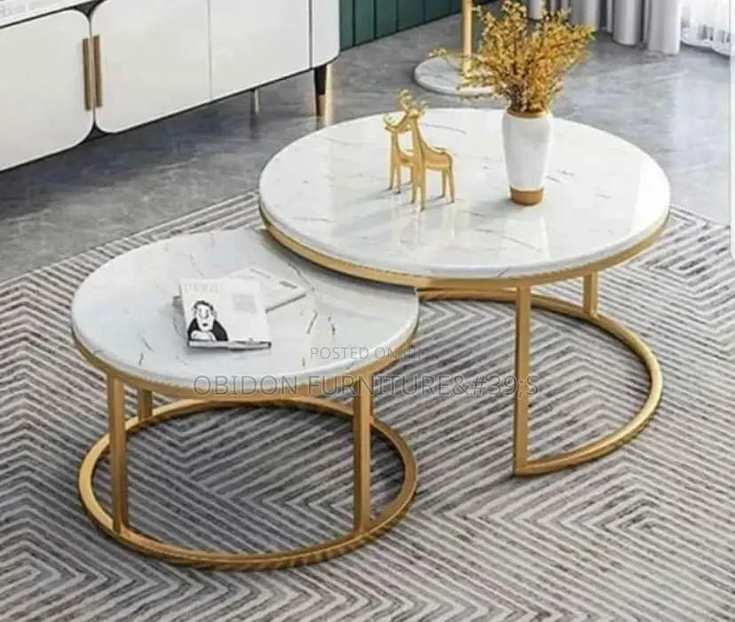 Portable Marble Top Table