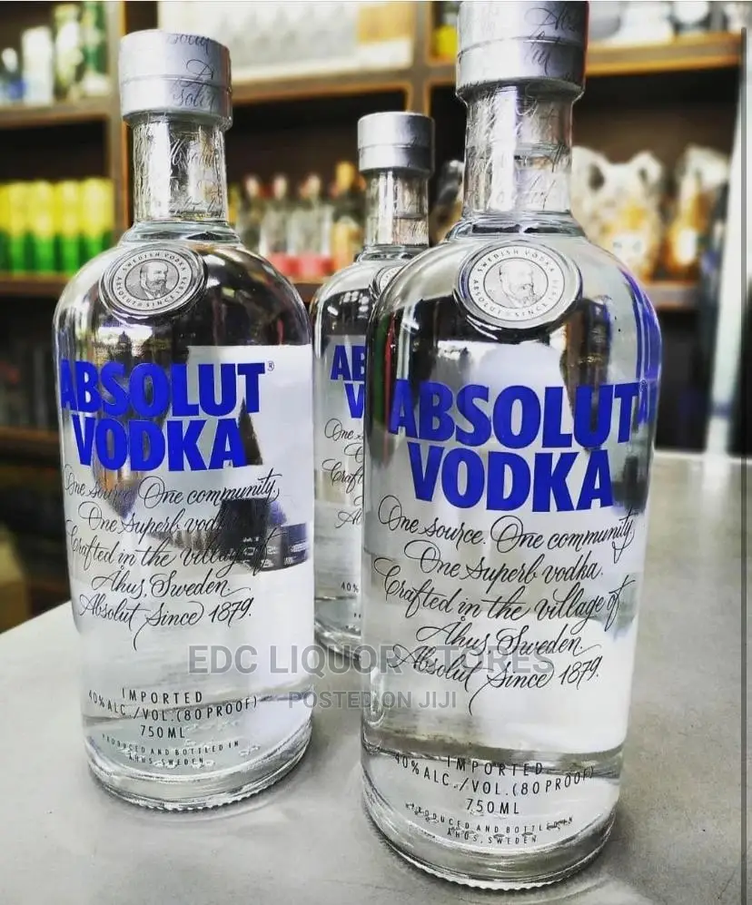 Absolute Vodka X12 Bottles