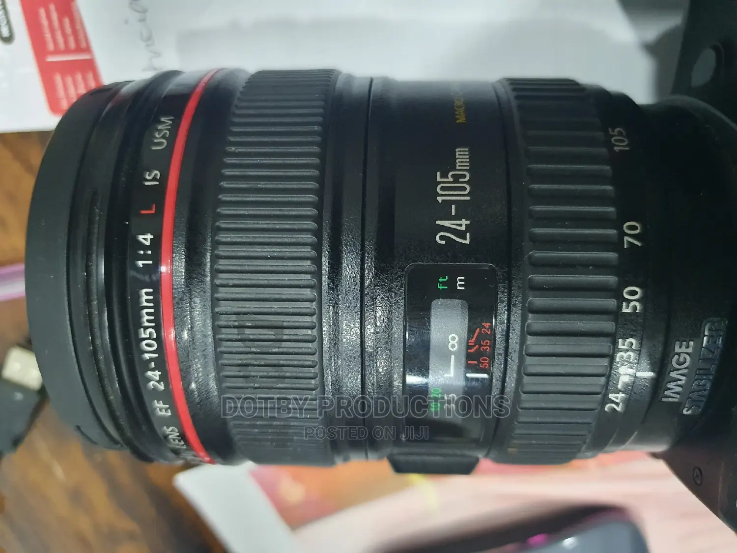 Canon Lens 24-105mm F/4l Usm