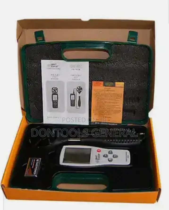 SMART SENSOR AS836 Digital Air-Flow Gauge Anemometer
