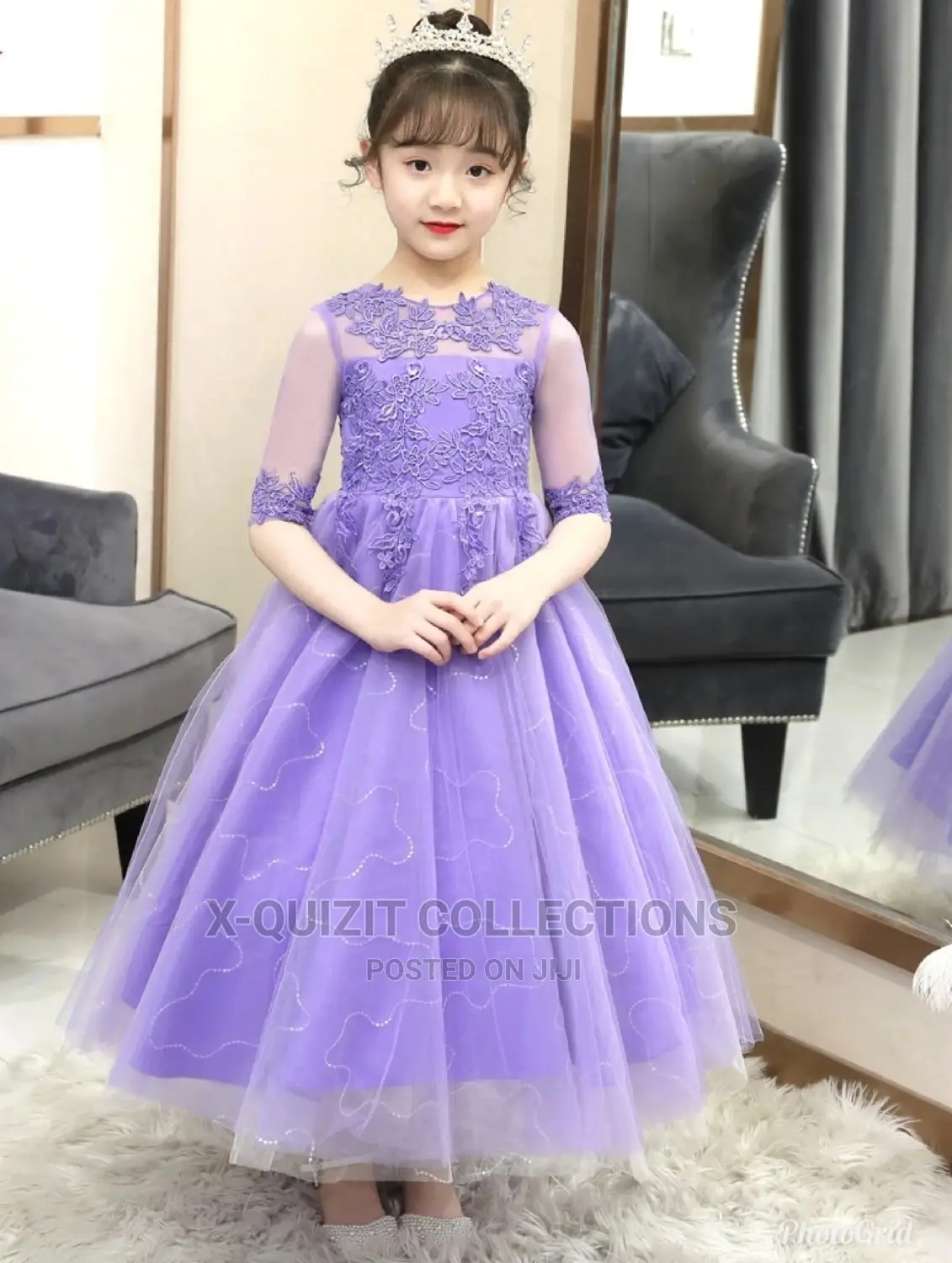 Quarter Sleeve Dress -(10yrs-14yrs)