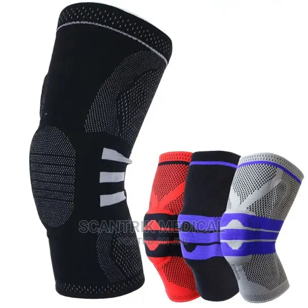 Safety Protection Silicon Padded Knee Cap