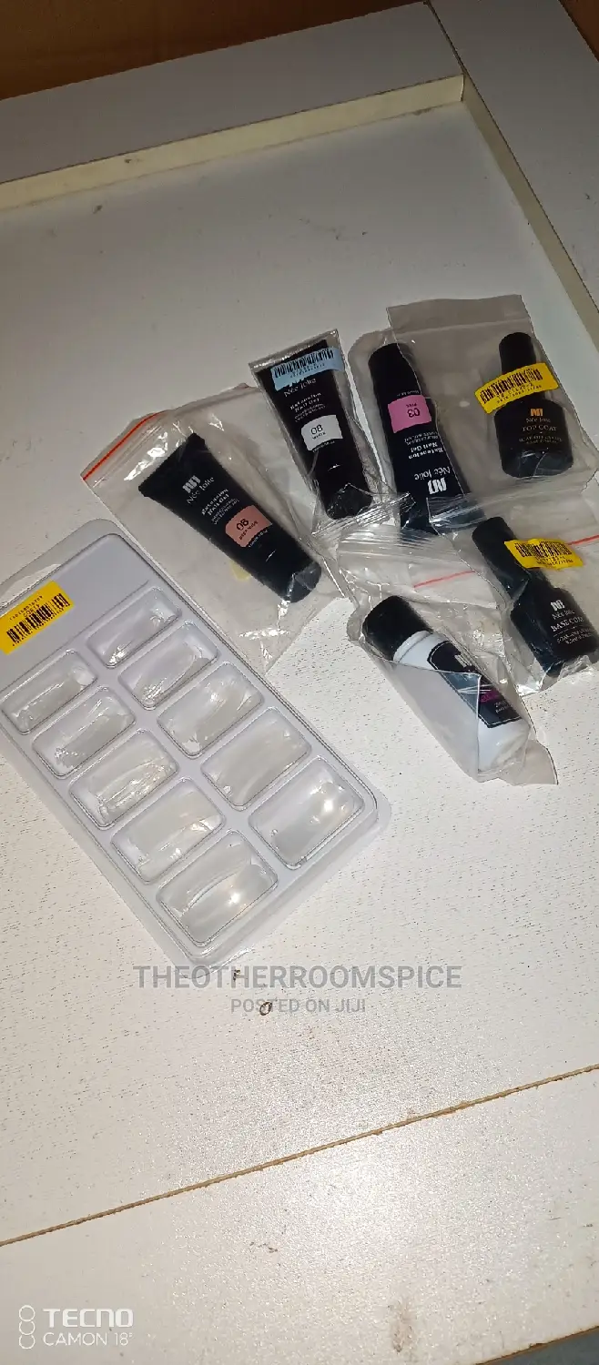 23pc Polygel Nail Accessories Manicure Pedicure Acrylic Set