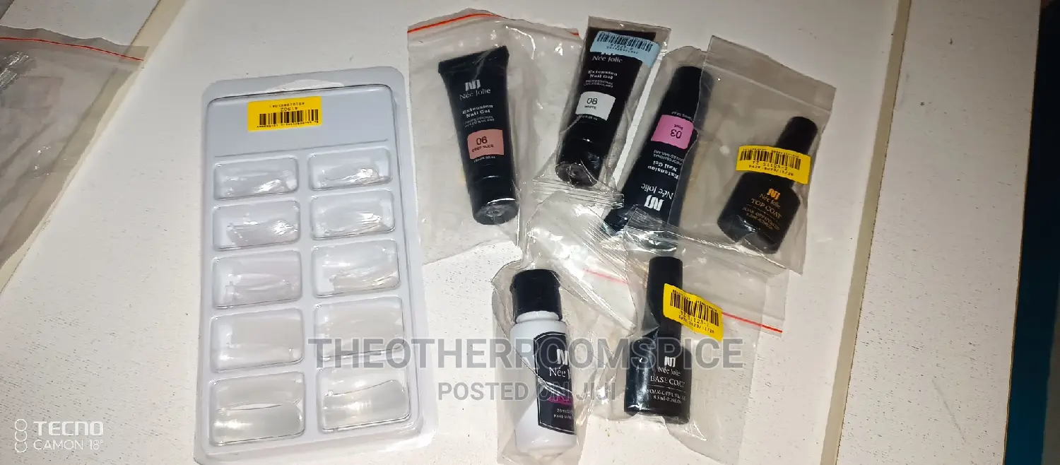 23pc Polygel Nail Accessories Manicure Pedicure Acrylic Set