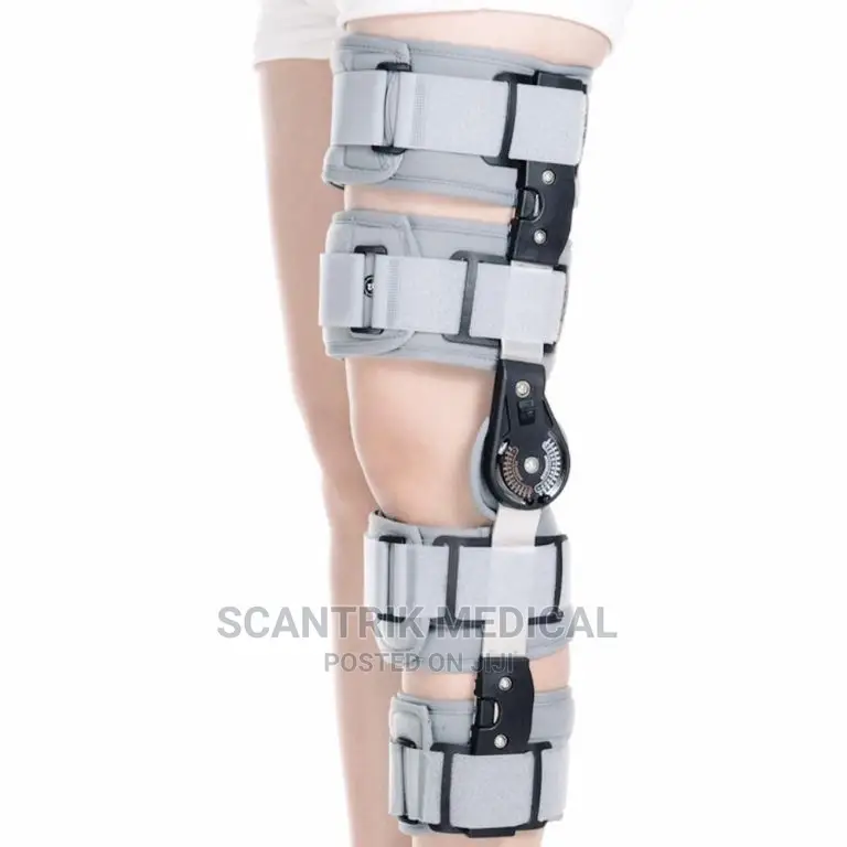 Portable Knee Brace ROM Adjustable Post Op Knee Support