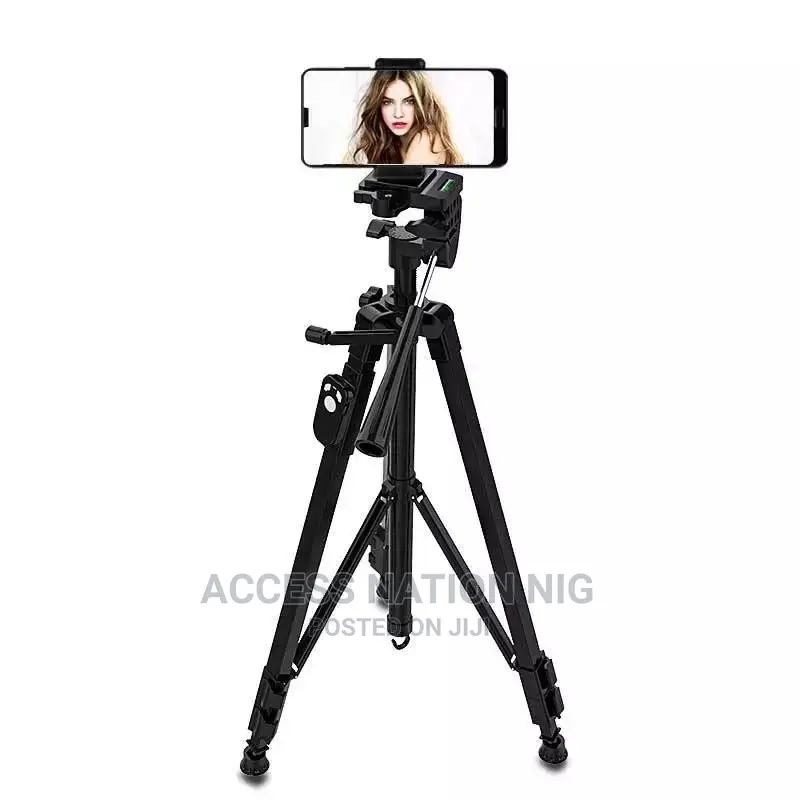 Yunteng 3388 Phone Camera Tripod Stand With Remote