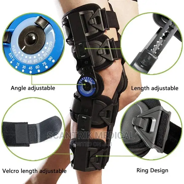 Quality Orthopedic ROM Hinged Knee Brace