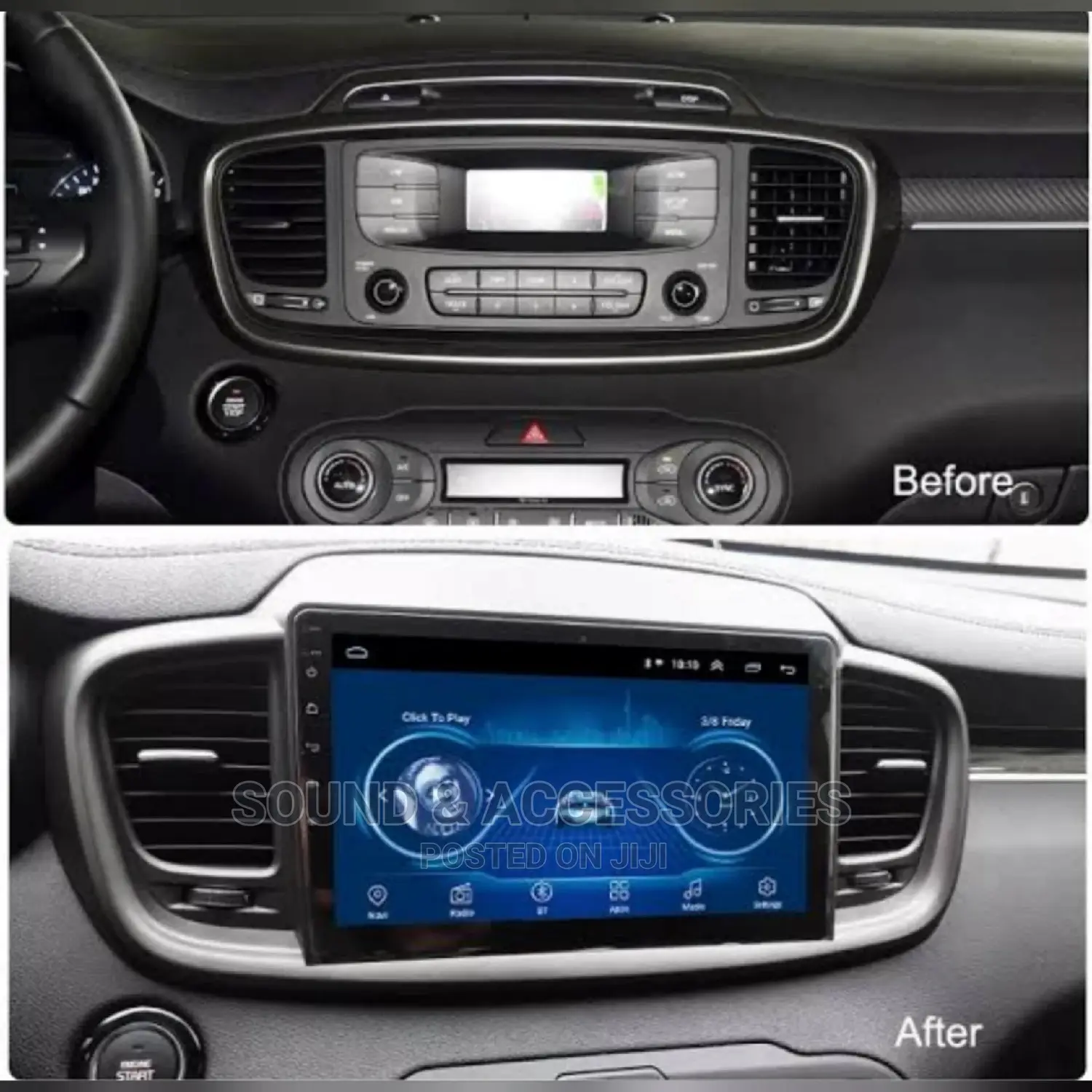Kia Sorento 2015-2018 Android GPS Navigation Multimedia Player