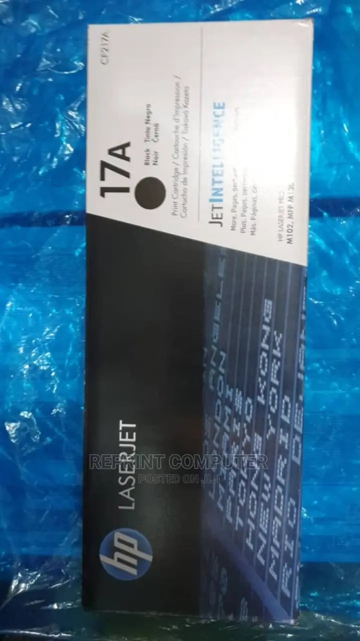 Original Hp 17a Laserjet Toner Cartridge Black