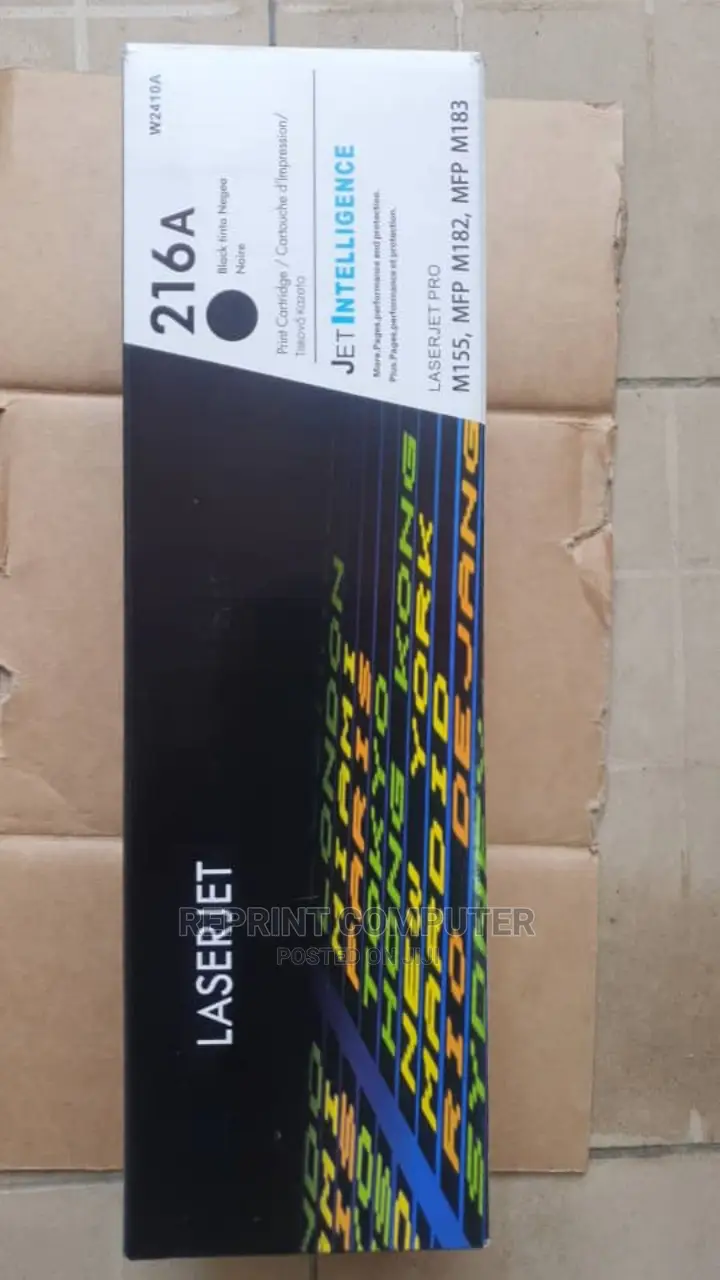 HP 216A Black Original Laserjet Toner Cartridge (W2410A)