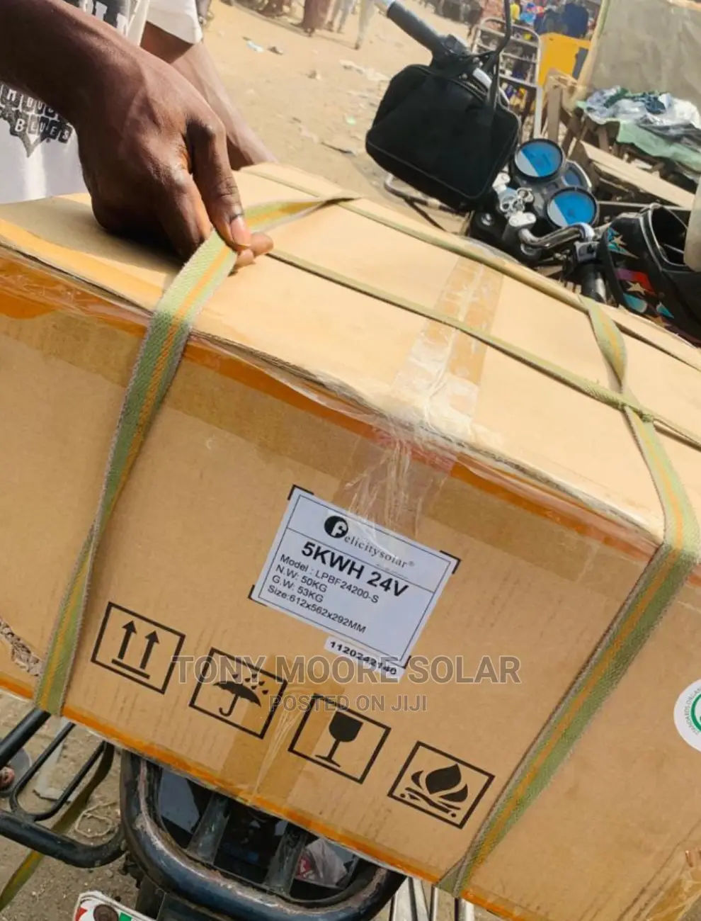 5kwh 24v Felicity Ion Lithium Battery