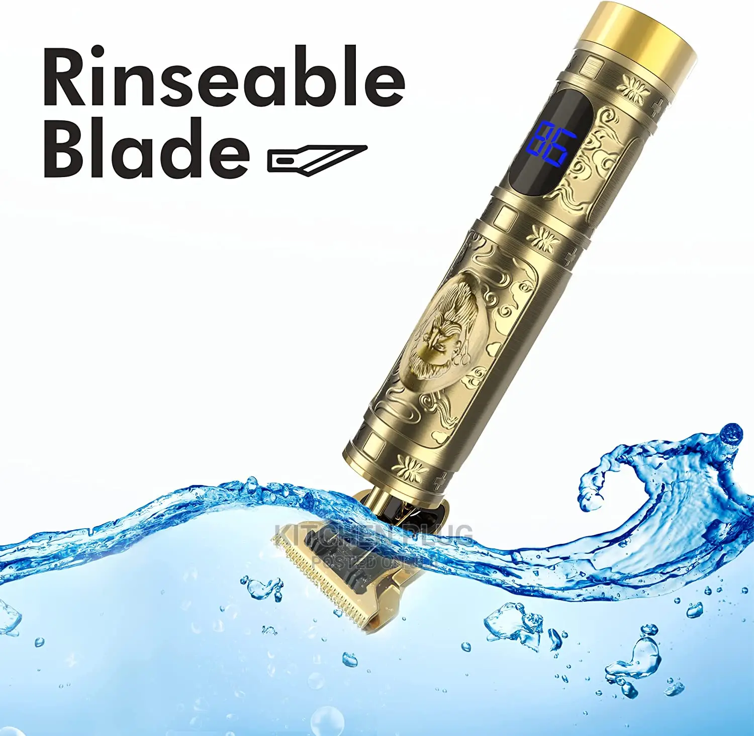 Professional Hair Clippers With Digital Display
