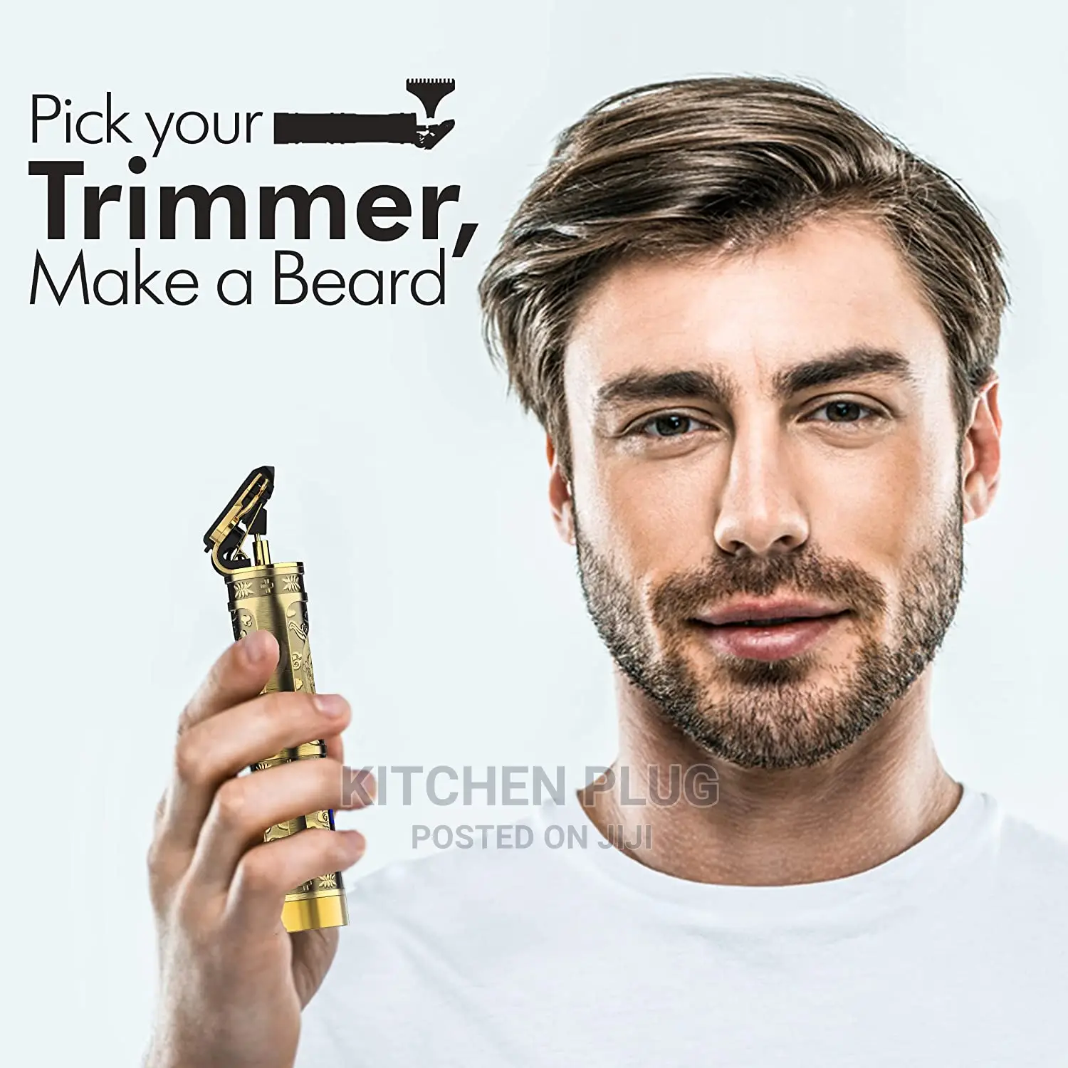 Professional Hair Clippers With Digital Display