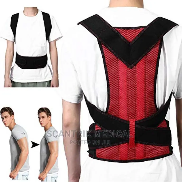 Posture Corrector For Lower And Upper Back Pain, For Suppor