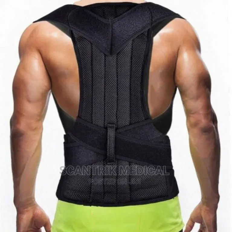 Portable Corrector for Lower and Upper Back Pain, for Suppor