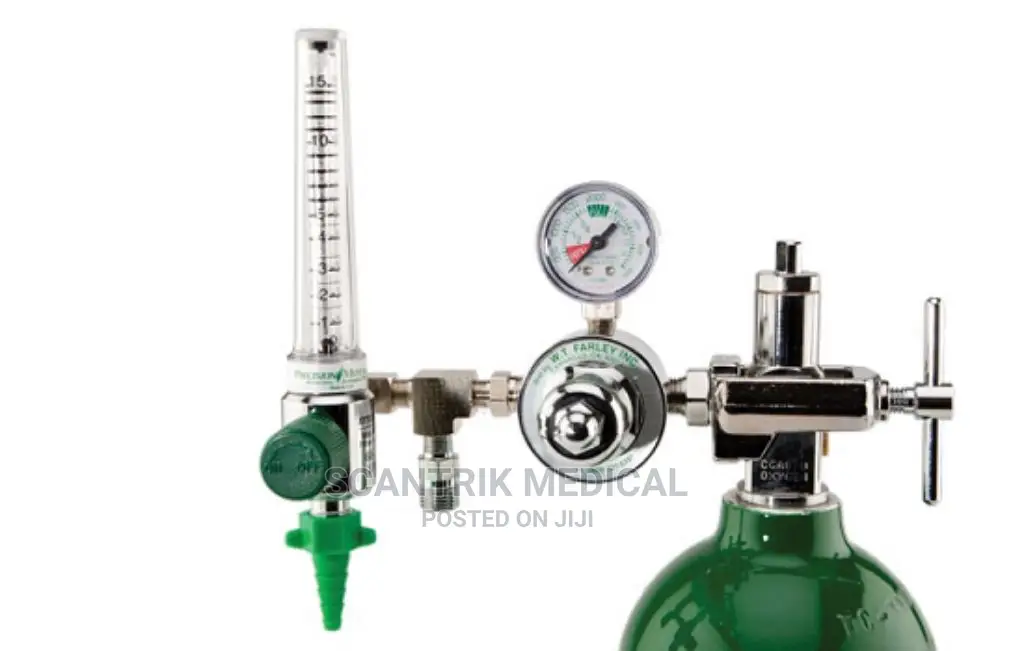 Quality Oxygen Flow Meter With Humidifier, for Hospital