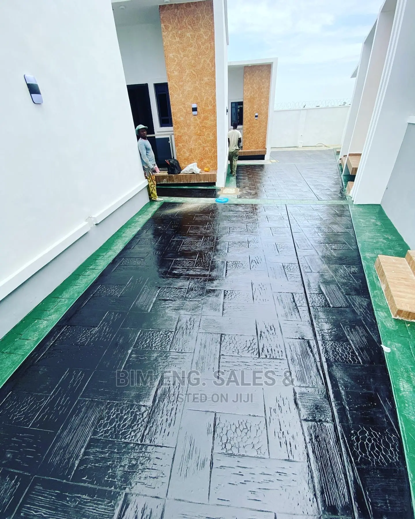 Concrete Stamped Floor Finish Flooring