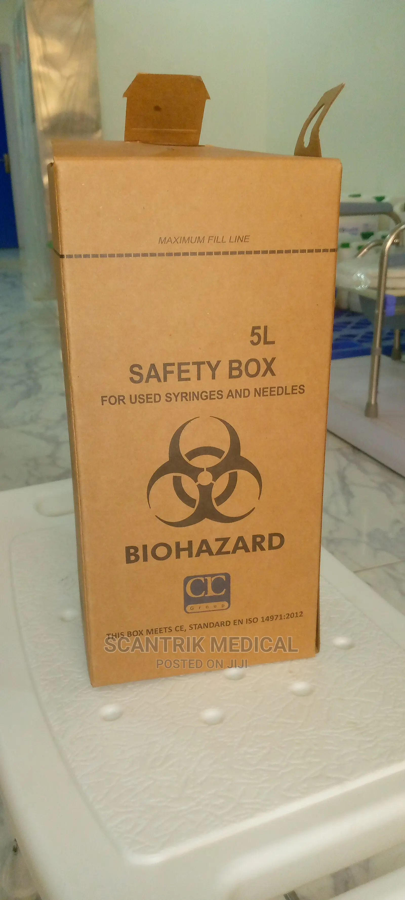 Portable Safety Box 5L Syringes Needles