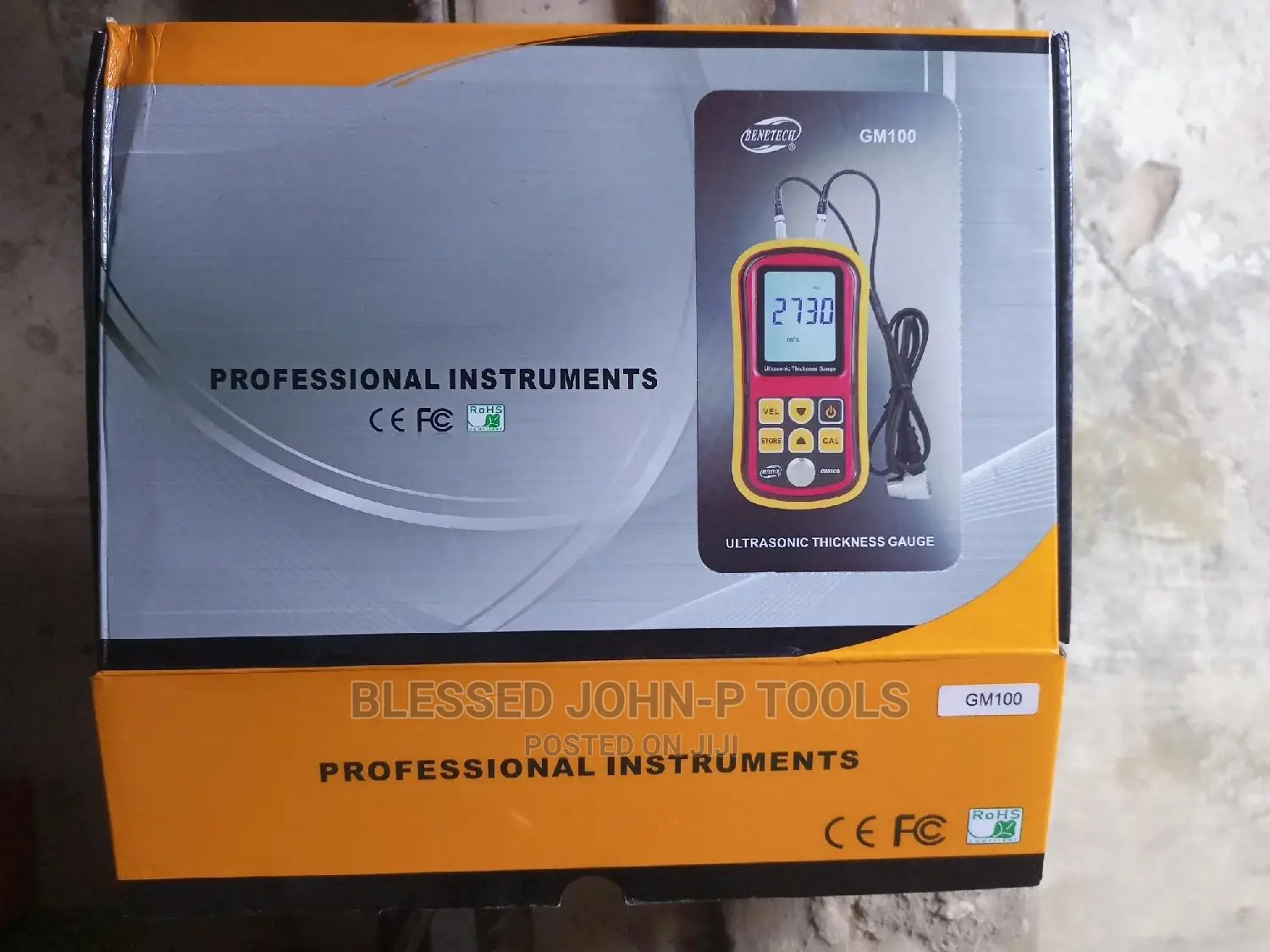 Ultrasonic Thickness Gauge GM100