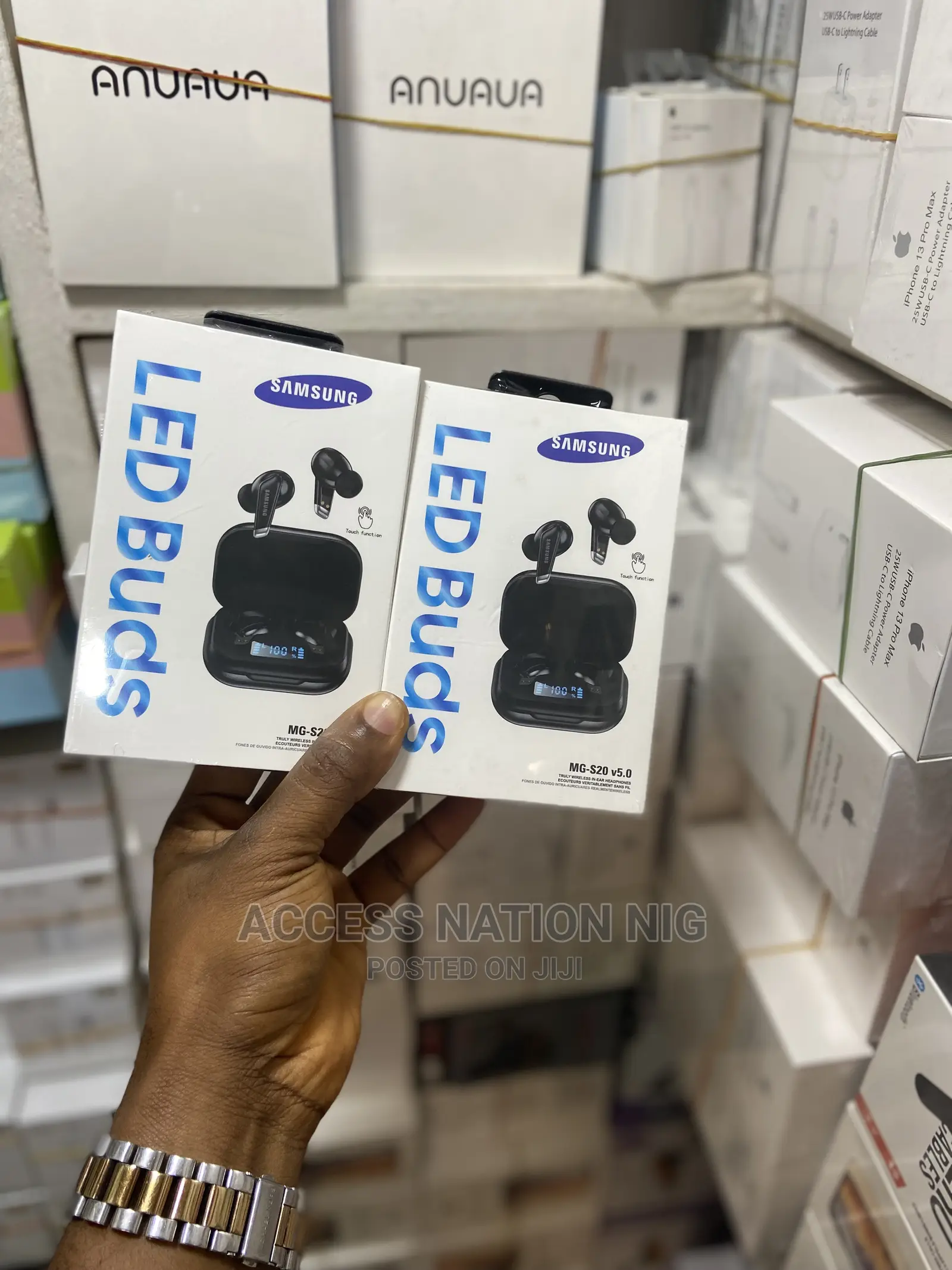 Samsung Led Buds MG-S20 V5.0 Bluethoot 6hrs Play Time