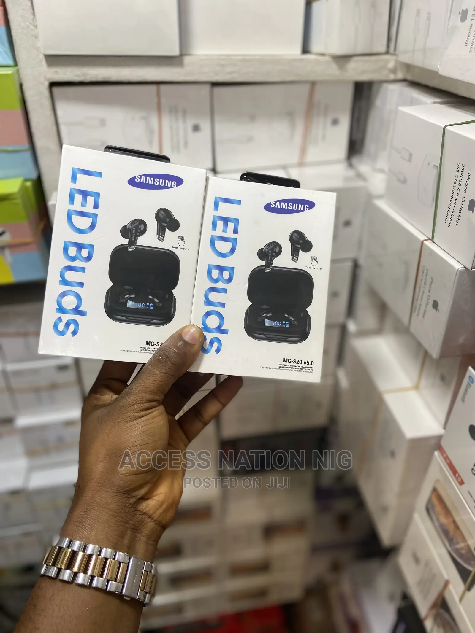 Samsung Led Buds MG-S20 V5.0 Bluethoot 6hrs Play Time