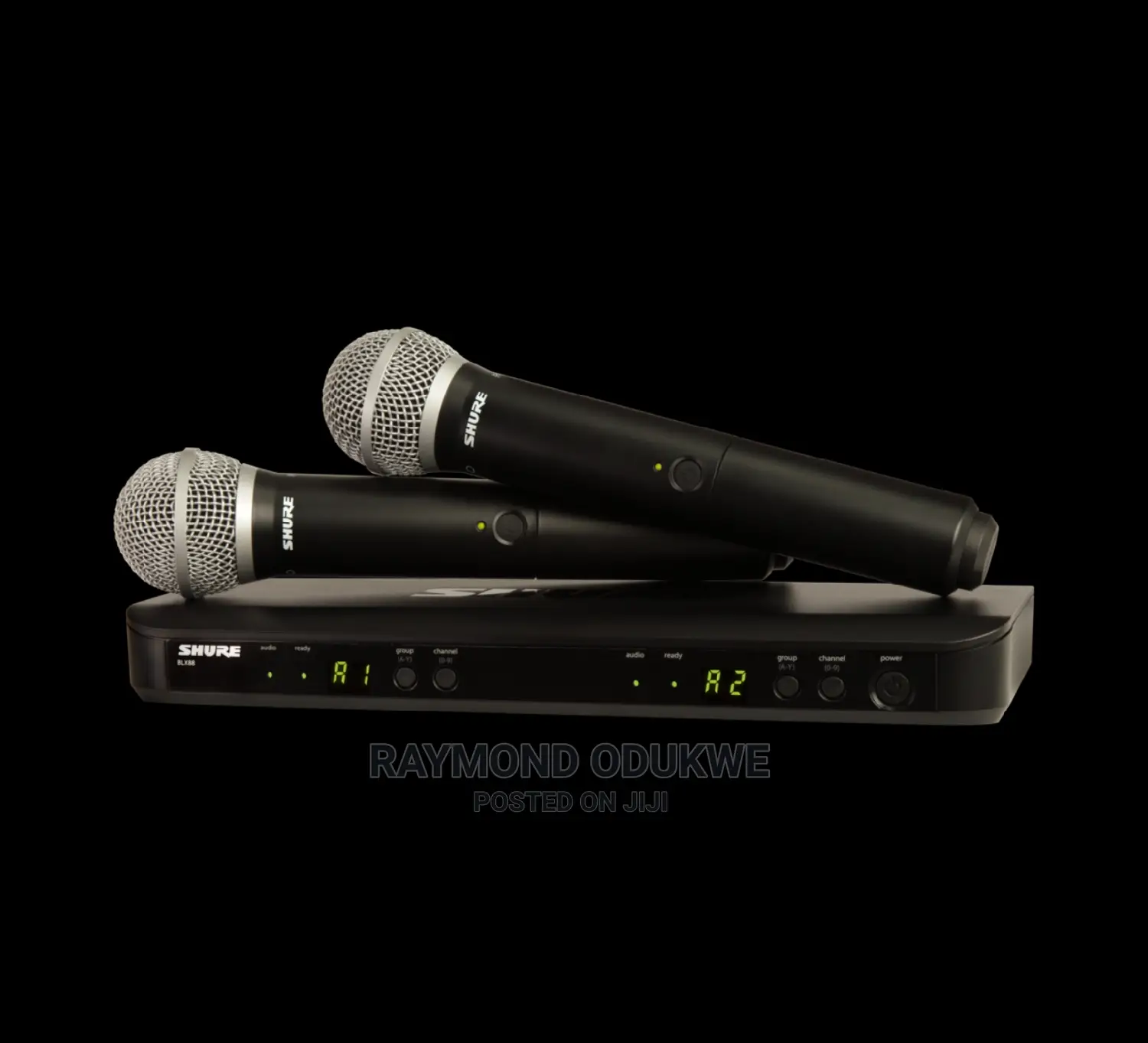 Shure Wireless Microphone BLX 288/Pg58