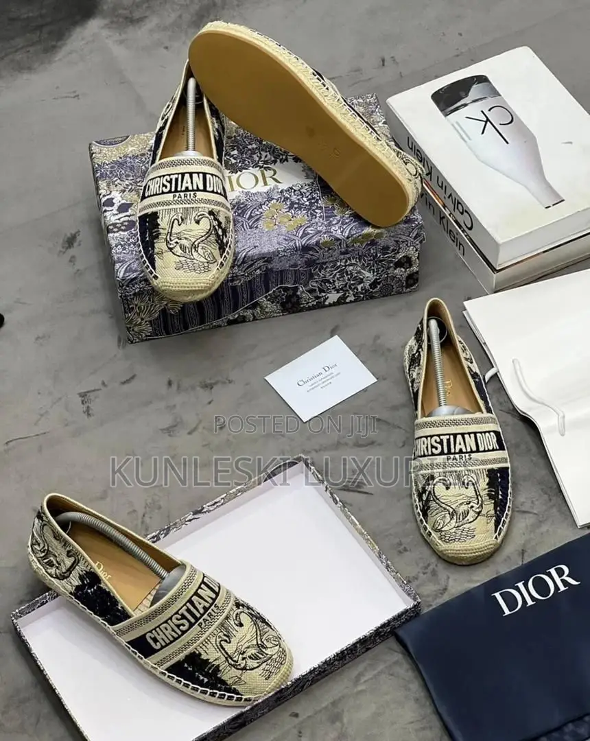Original CHRISTIAN Dior Espadrilles Shoe Available