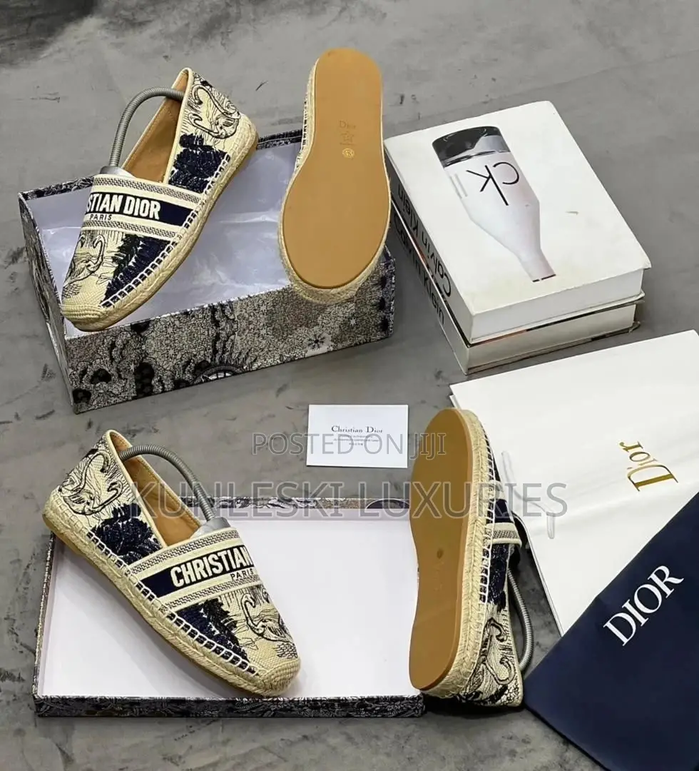 Original CHRISTIAN Dior Espadrilles Shoe Available