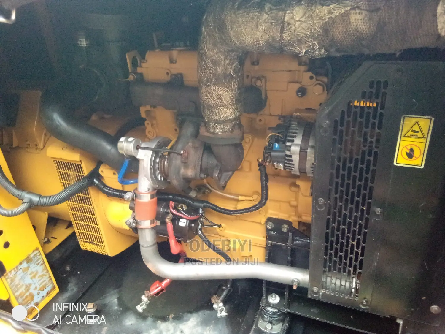 110kva Cat Engine Soundproof Generator