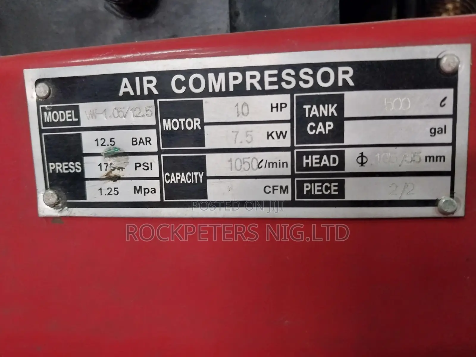 10hp 500litres Power Flex Air Compressor