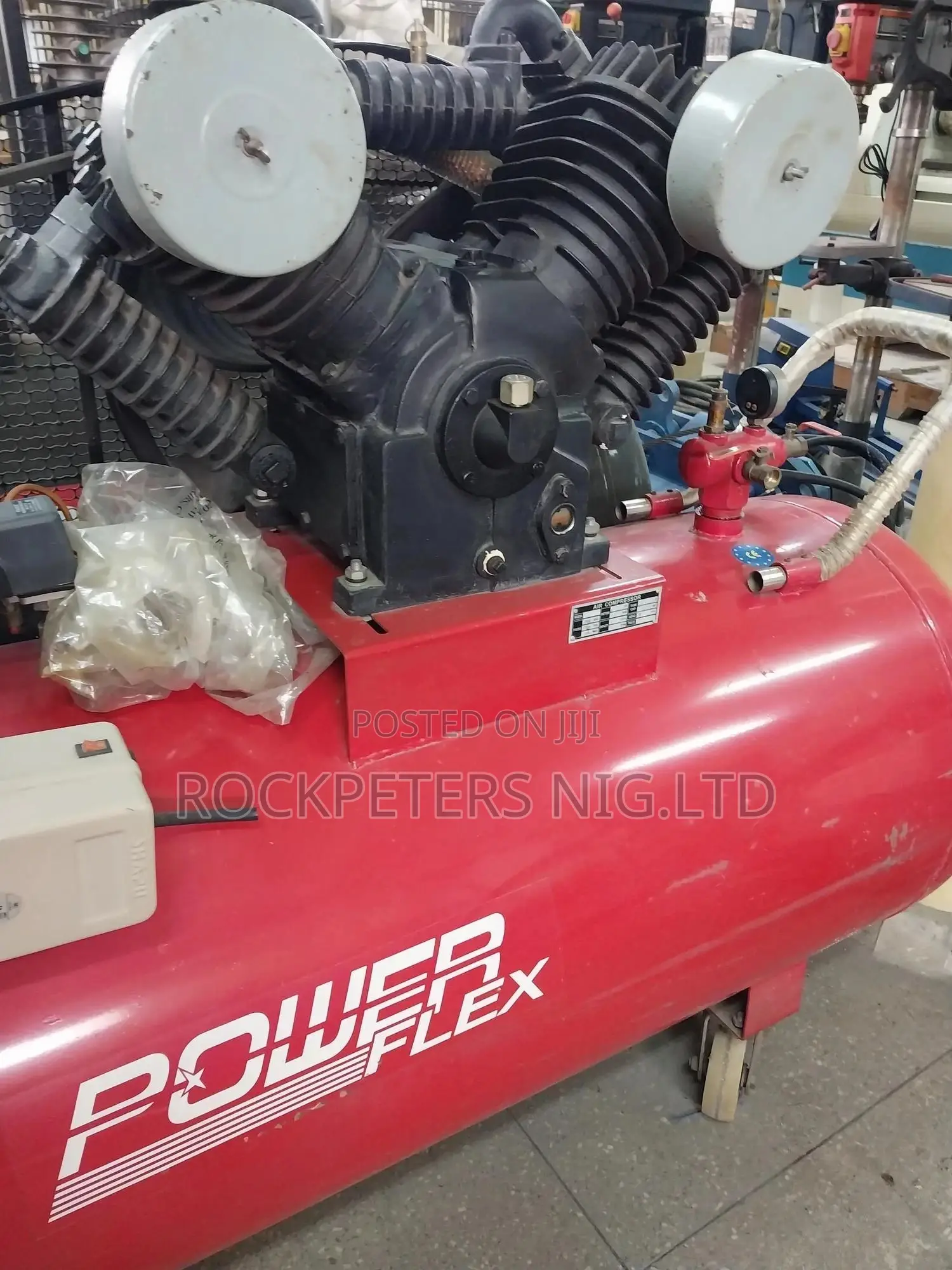 10hp 500litres Power Flex Air Compressor