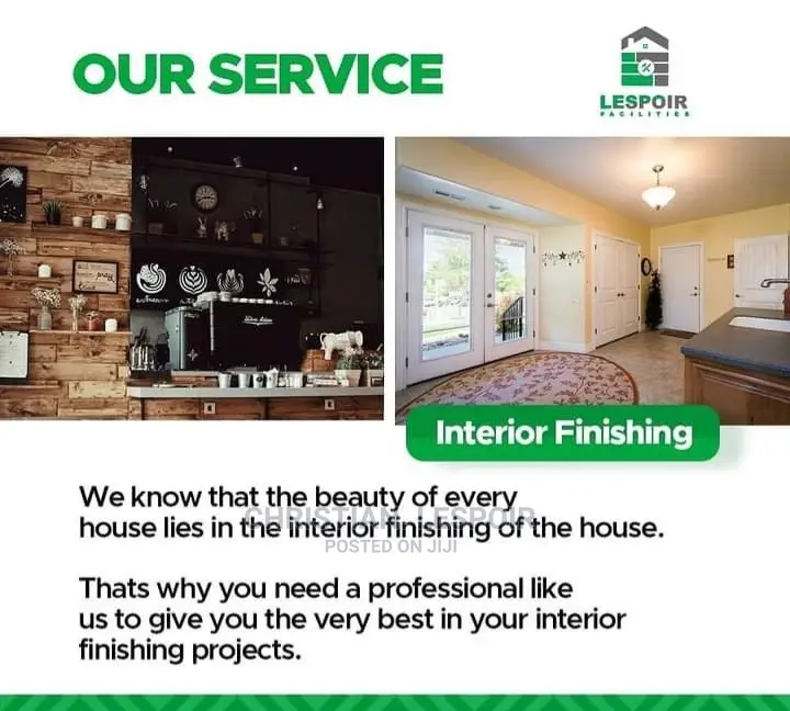 Interior Finishings and Plumbing Services