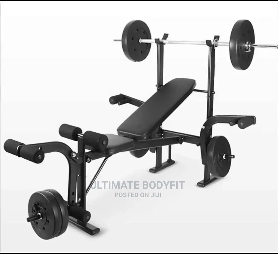 Brand New Home Use Weight Bench With 50kg Case Dumbbell