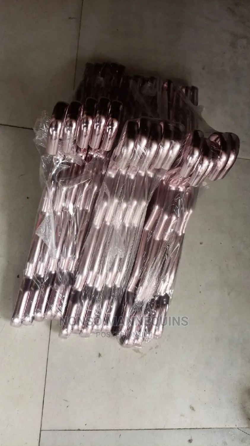 Seta of Rose Gold Clothes Hangers