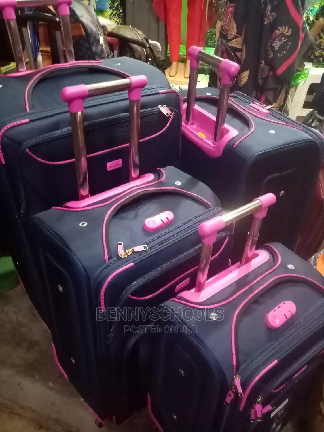 Set of 4 EVA Traveling Luggage Boxes