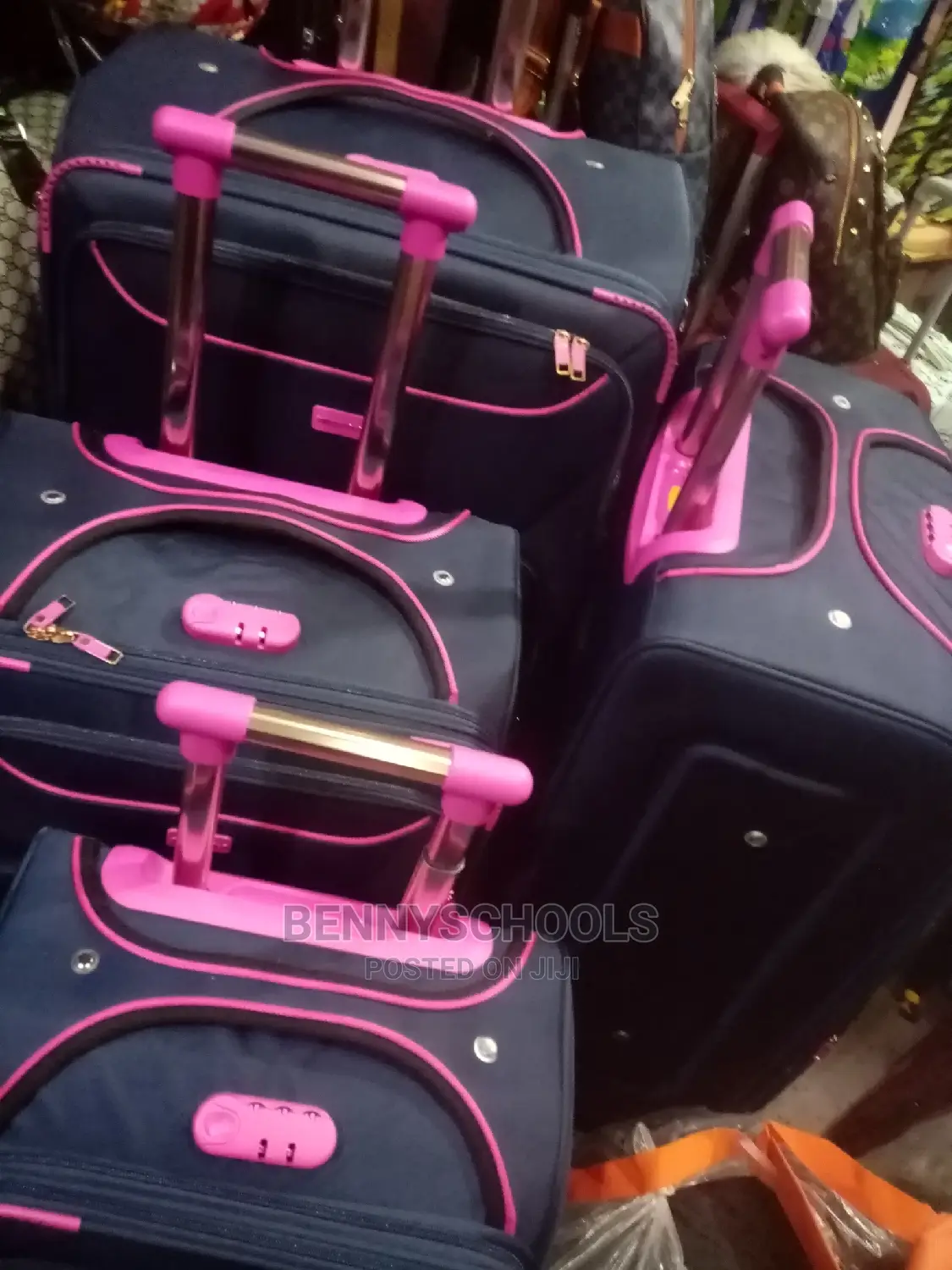 Set of 4 EVA Traveling Luggage Boxes