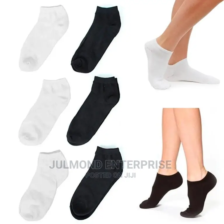 12 Pcs No Show Adult Socks