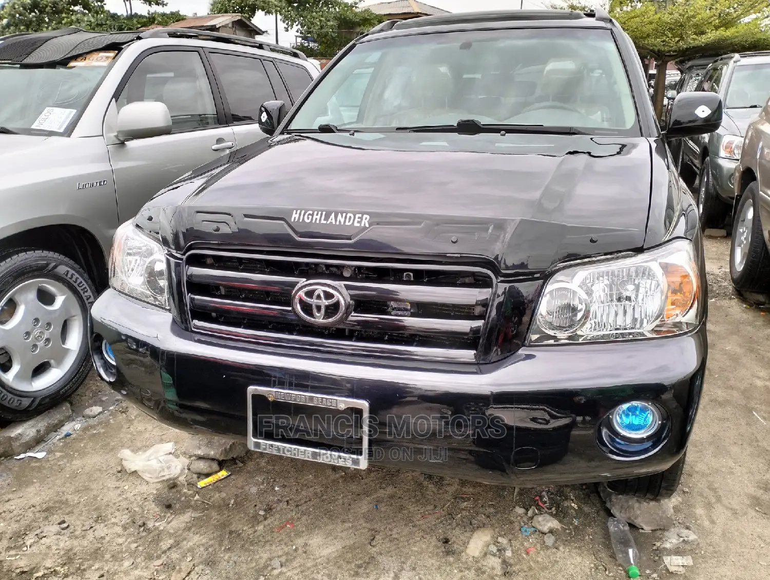 Toyota Highlander Limited V6 2005 Black